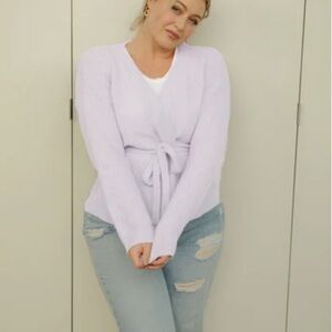 Smash + Tess Keep It Cute Lavender Cardigan